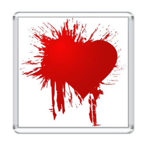 Магнит с принтом Splash