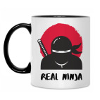 Кружка двухцветная