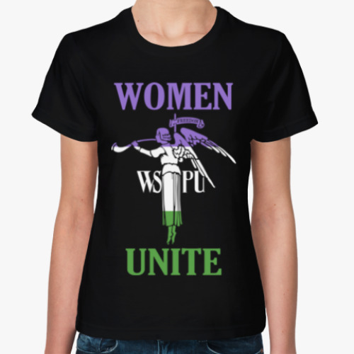 Женская футболка Women's Social and Political Union (WSPU)