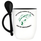 Кружка с ложкой