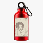 Металлическая бутылка 400 мл UV-DTF