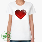 Женская футболка органик