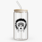 Банка с бамбуковой крышкой