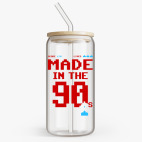 Банка с бамбуковой крышкой