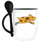 Кружка с ложкой