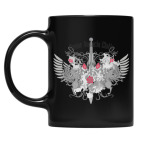 Кружка цветная UV-DTF