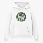 Толстовка худи оверсайз