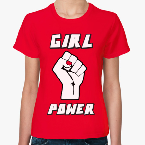 Женская футболка Girl Power