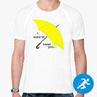 Мужская спортивная футболка