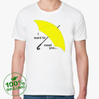 Мужская футболка органик