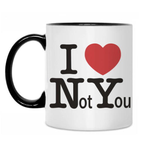 Кружка I Love Not You
