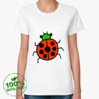 Женская футболка органик