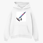 Толстовка худи оверсайз