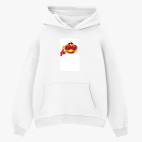 Толстовка худи оверсайз