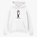 Толстовка худи оверсайз