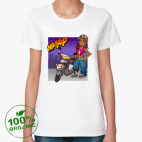 Женская футболка органик