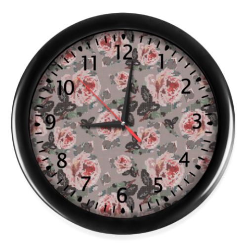 Настенные часы Flowers