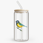 Банка с бамбуковой крышкой