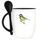 Кружка с ложкой