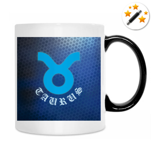 Кружка-хамелеон Знак Зодиака Телец