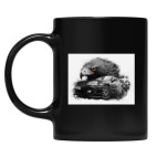 Кружка цветная UV-DTF