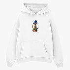 Толстовка худи оверсайз