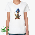 Женская футболка органик