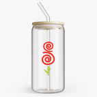 Банка с бамбуковой крышкой