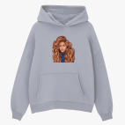 Толстовка худи оверсайз