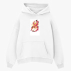 Толстовка худи оверсайз