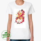 Женская футболка органик