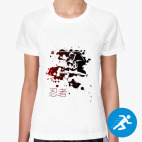 Женская спортивная футболка