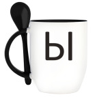 Кружка с ложкой