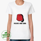 Женская футболка органик