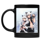 Кружка цветная UV-DTF