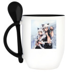 Кружка с ложкой