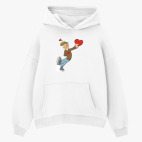 Толстовка худи оверсайз