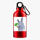 Металлическая бутылка 400 мл UV-DTF