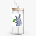 Банка с бамбуковой крышкой