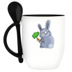 Кружка с ложкой