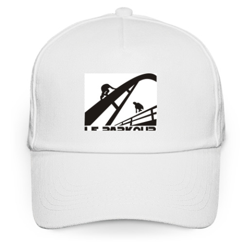 Кепка бейсболка с принтом Parkour