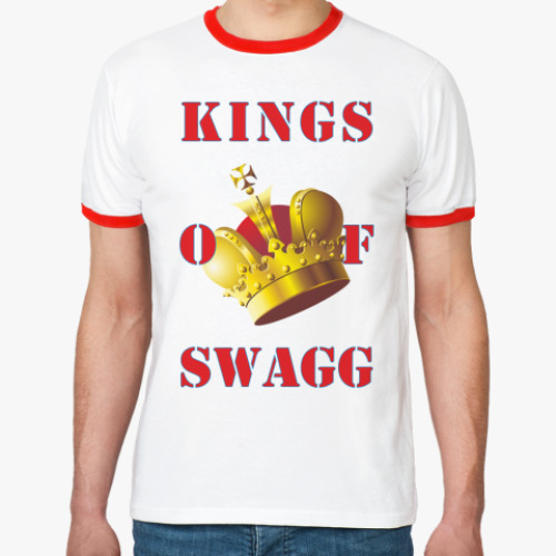 Футболка Ringer-T KINGS OF SWAGG