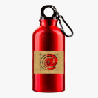 Металлическая бутылка 400 мл UV-DTF