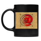 Кружка цветная UV-DTF