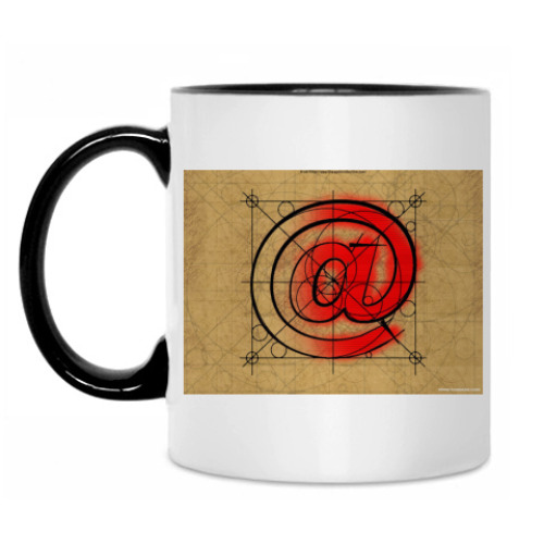 Кружка с принтом Собака