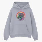 Толстовка худи оверсайз