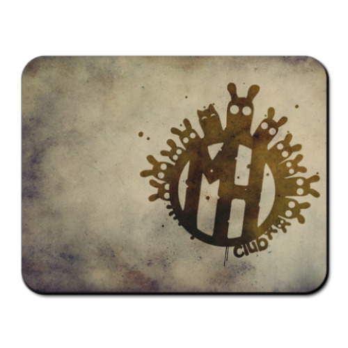 Коврик для мыши с принтом MadHareClub