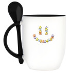 Кружка с ложкой