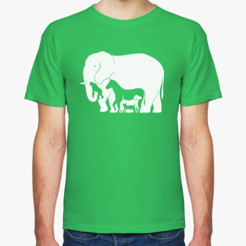 Футболка Звериная матрешка