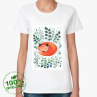 Женская футболка органик